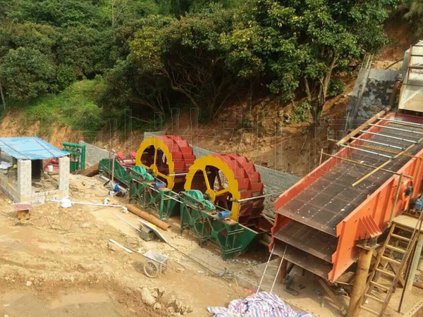 輪斗洗砂機 輪斗洗砂機